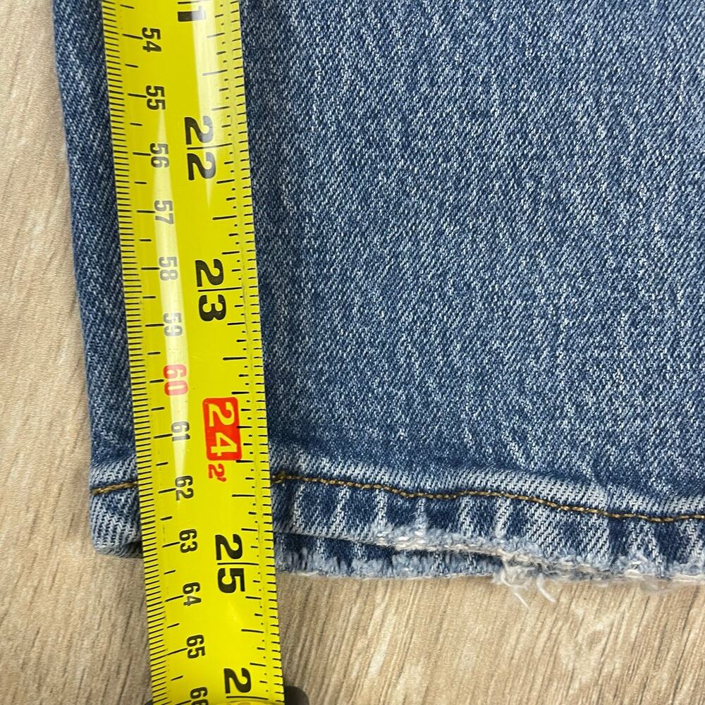 Madewell Balloon Jeans Women 27 High Rise Tapered Light Wash Denim 27x25 - Picture 8 of 13